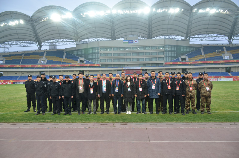 保安公司圓滿完成2018亞足聯(lián)u23錦標(biāo)賽(昆山站)安保任務(wù).JPG