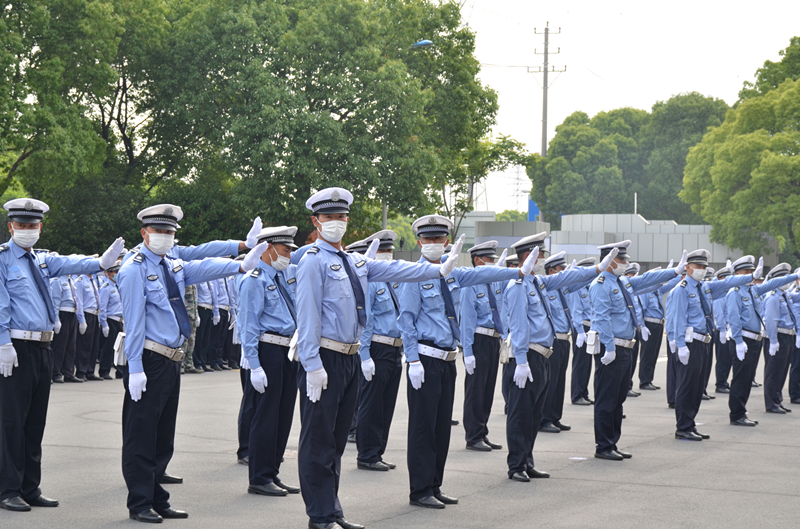 保安公司參加“正義聯(lián)盟·交通尖兵”啟動(dòng)儀式 1.JPG